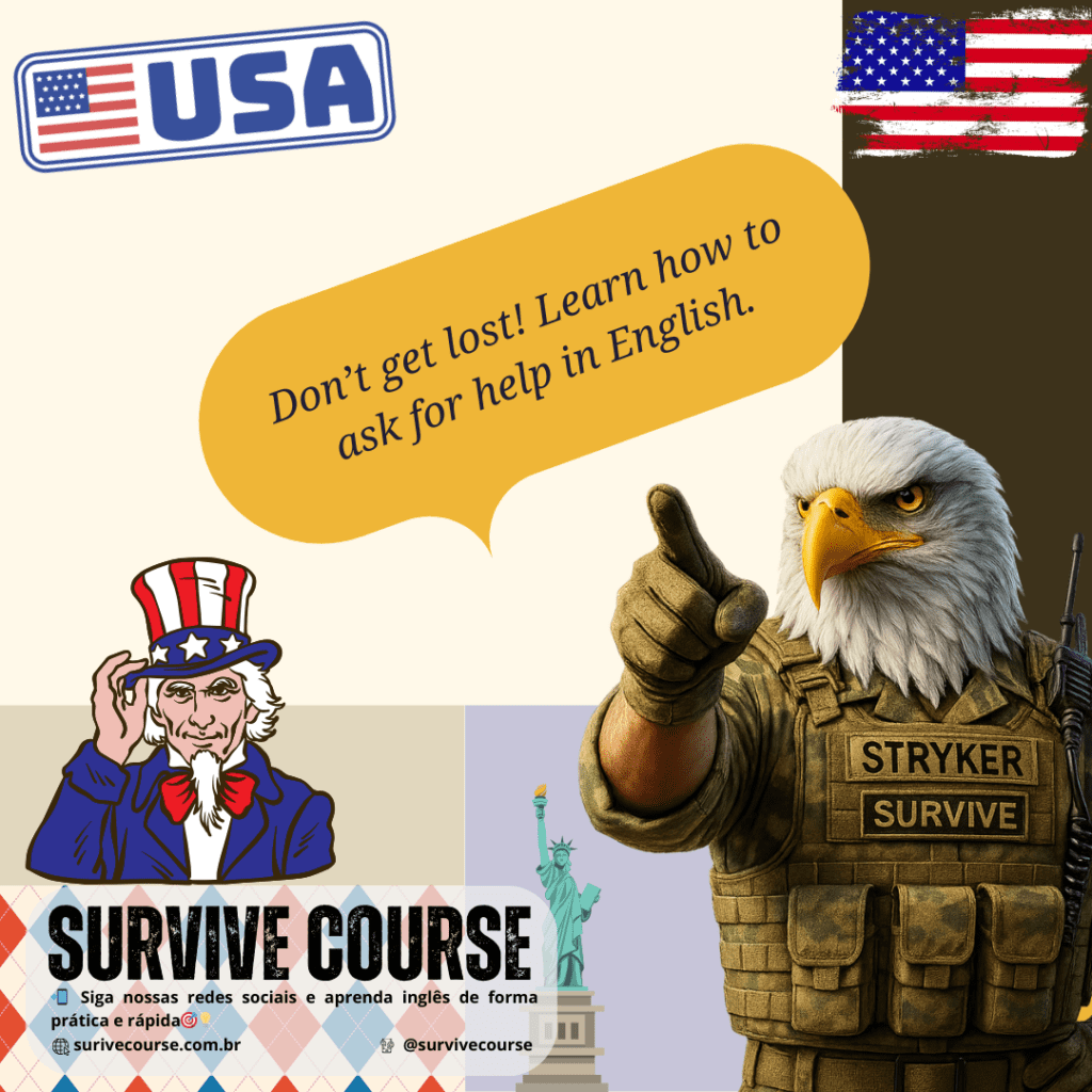 Imagem do Stryker - Como pedir informação na rua em inglês?