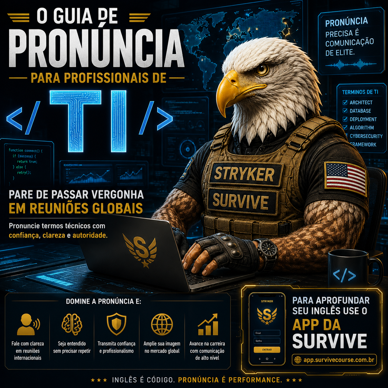 O Guia de Pronúncia para Profissionais de TI
